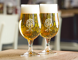 Bierglazen bedrukken met logo